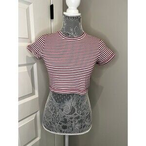 Cotton On The Baby Crop Top Womens XS Stripe